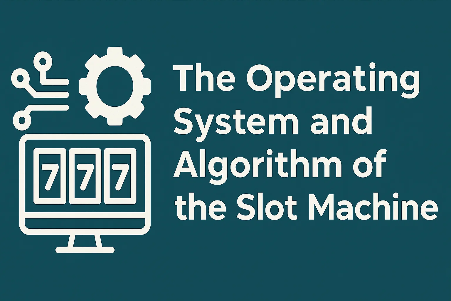 The Operating System and Algorithm of the Slot Machine